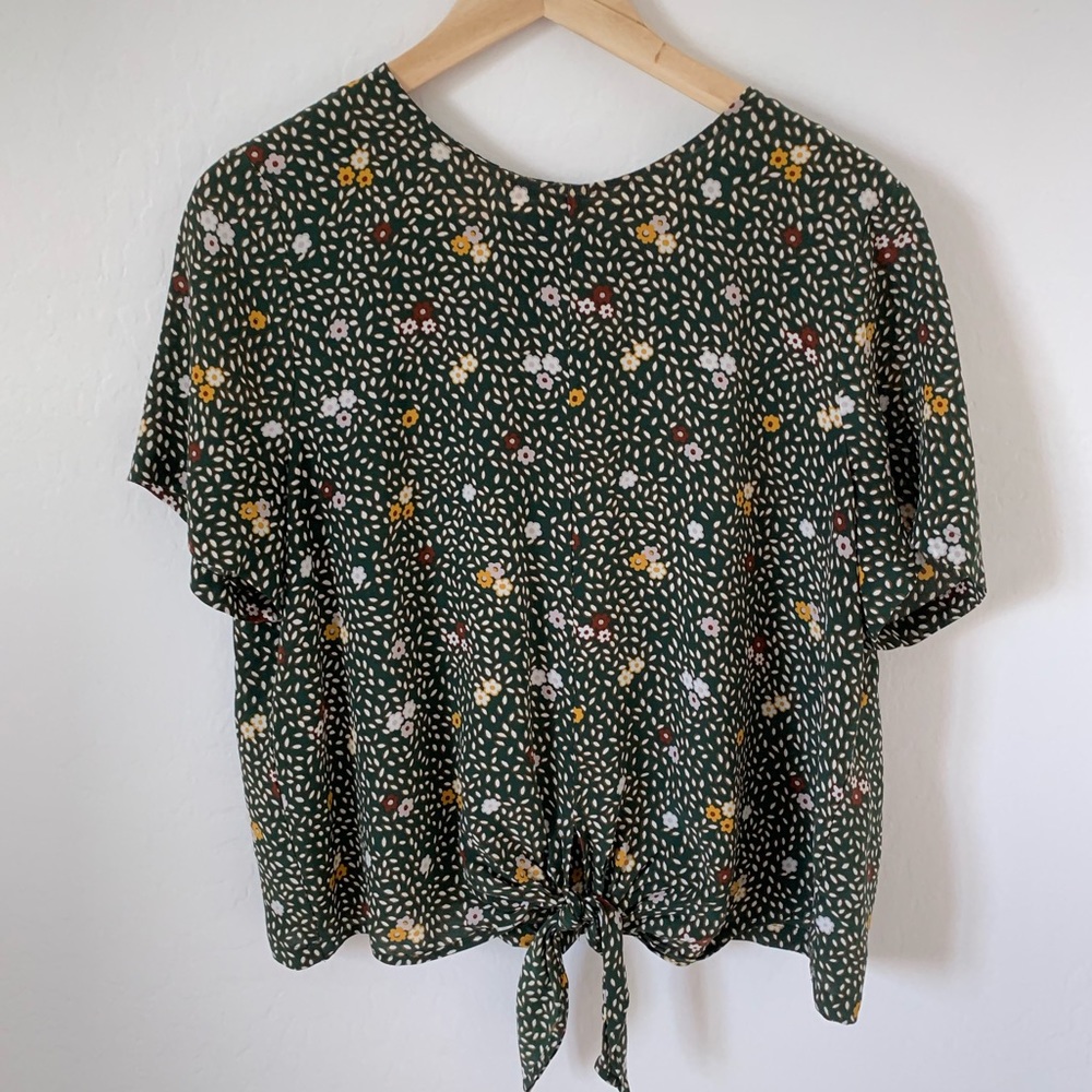Madewell Novel Tie-Front top